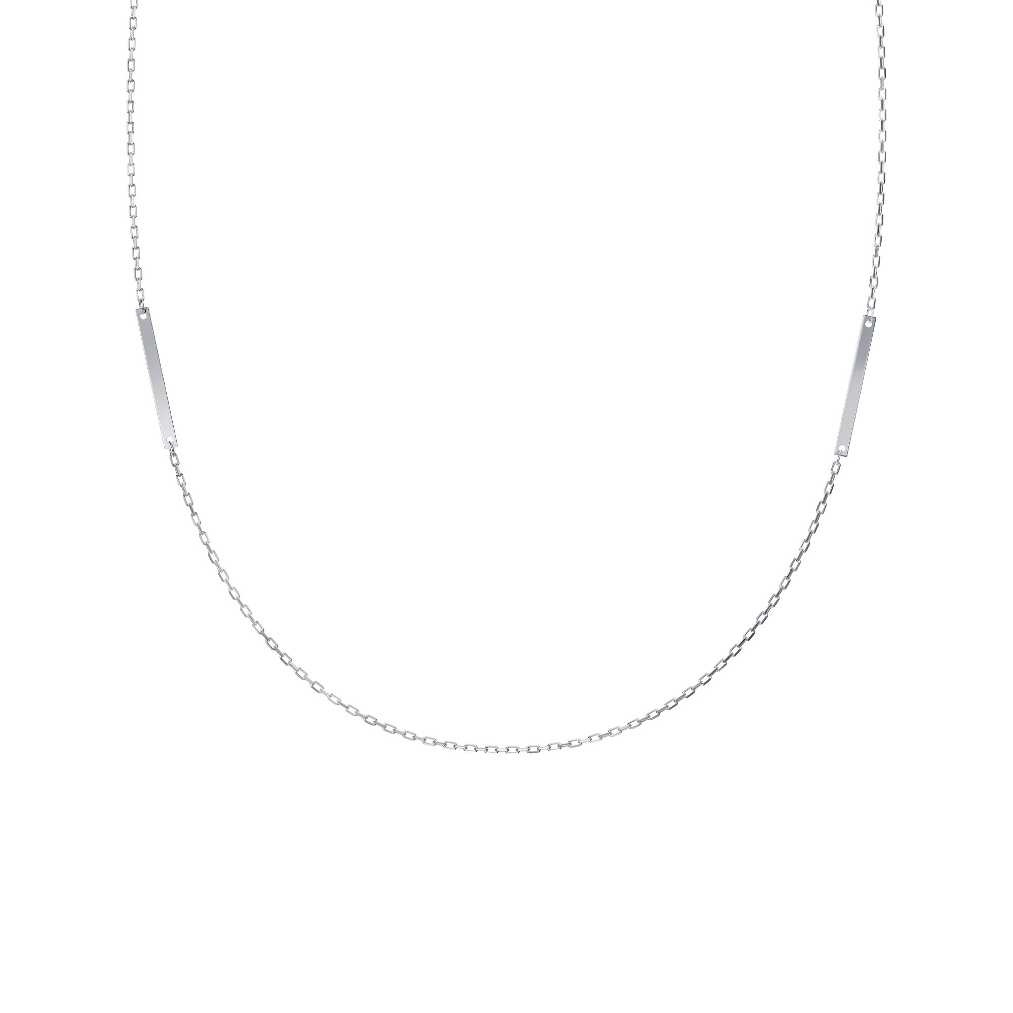 Колье из серебра