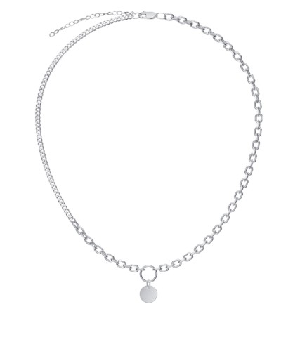 Колье из серебра с подвеской