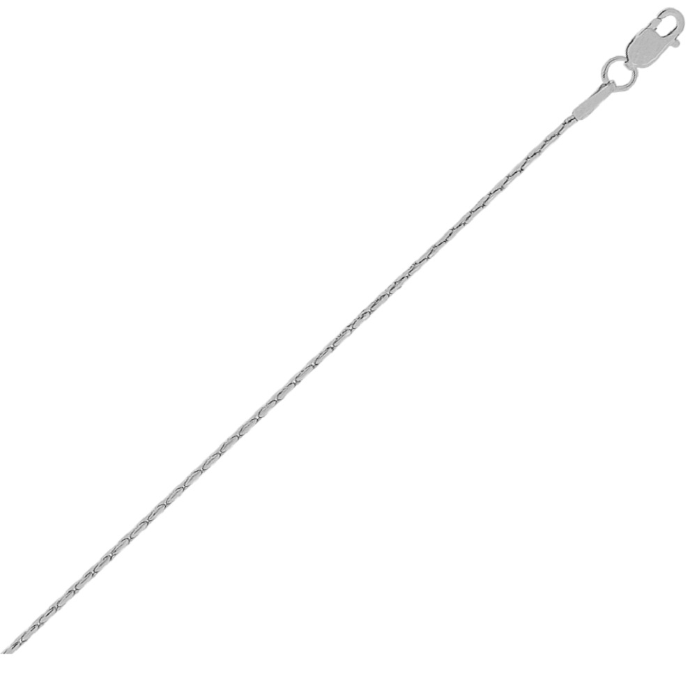 Цепь из серебра 925, плетение «Снейк»