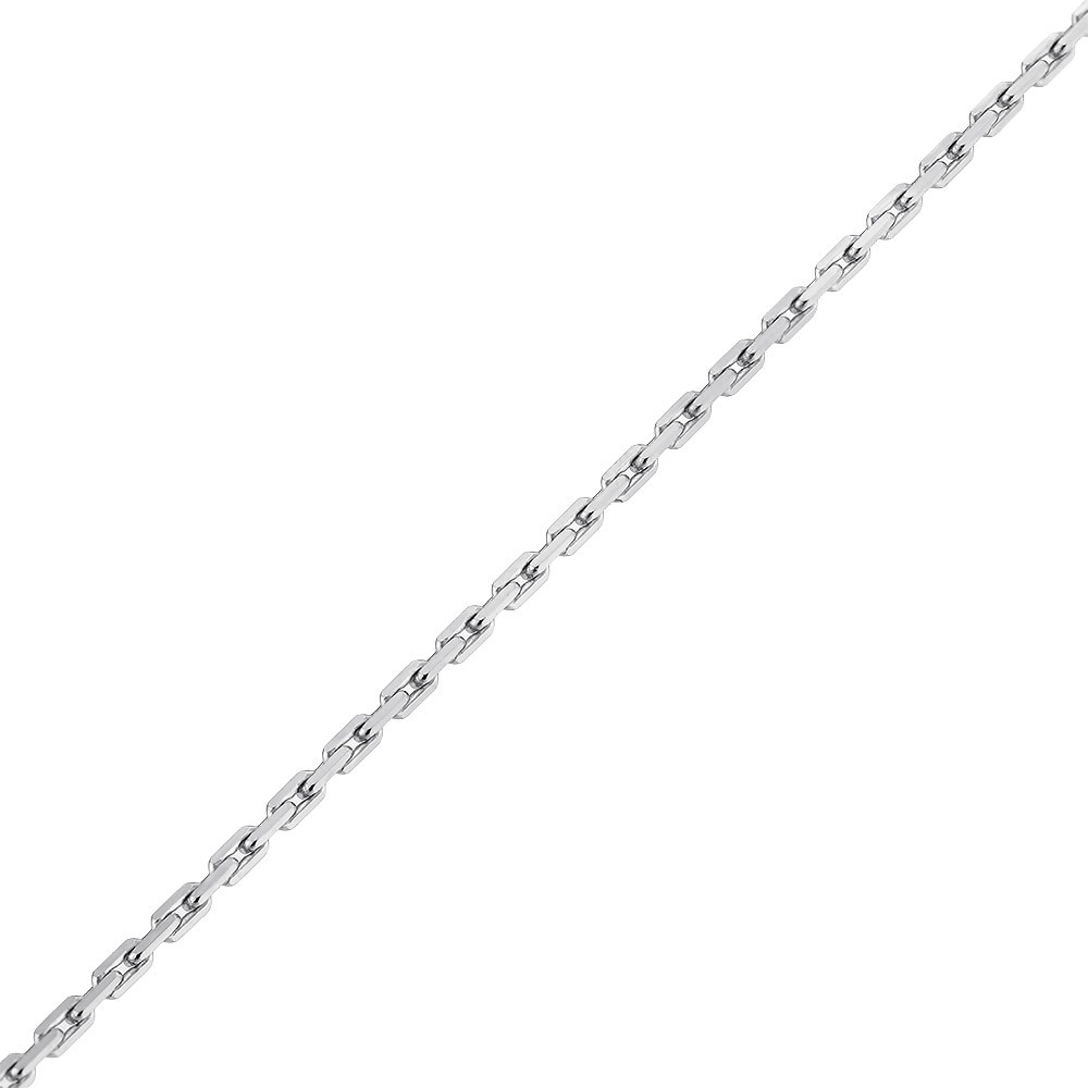 Цепь из белого золота 585, плетение «Якорь»