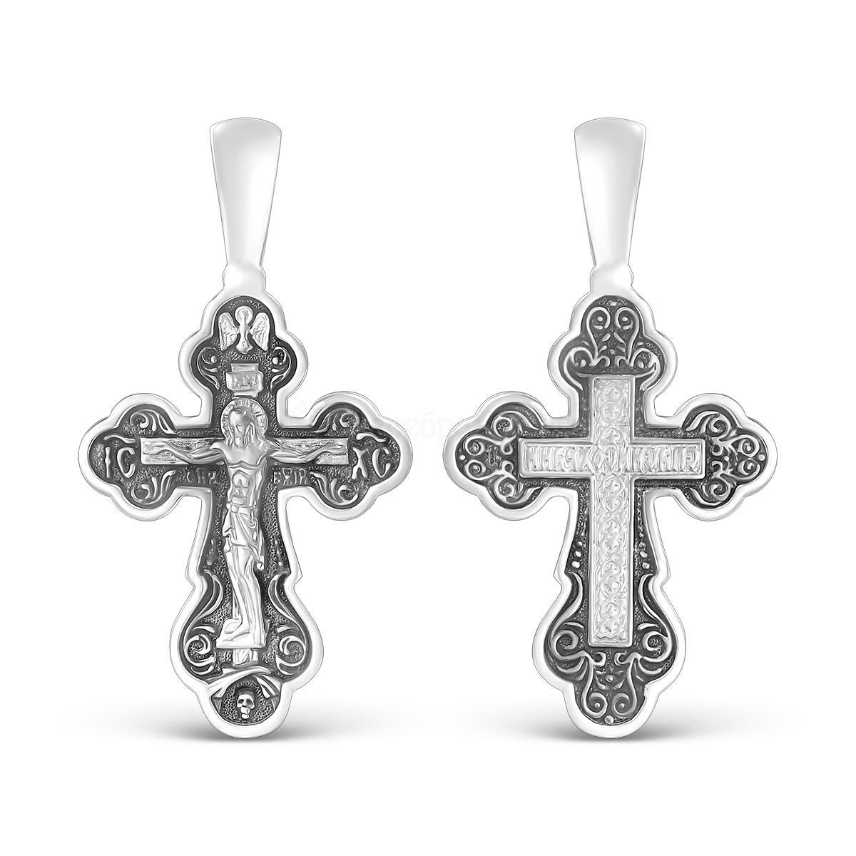 Крестик христианский из сереба 925 пробы