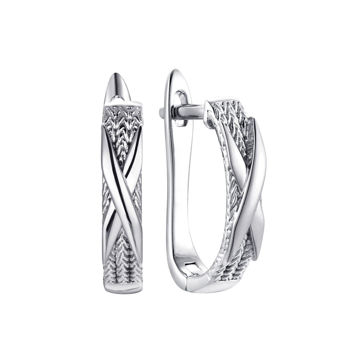 Серьги из серебра