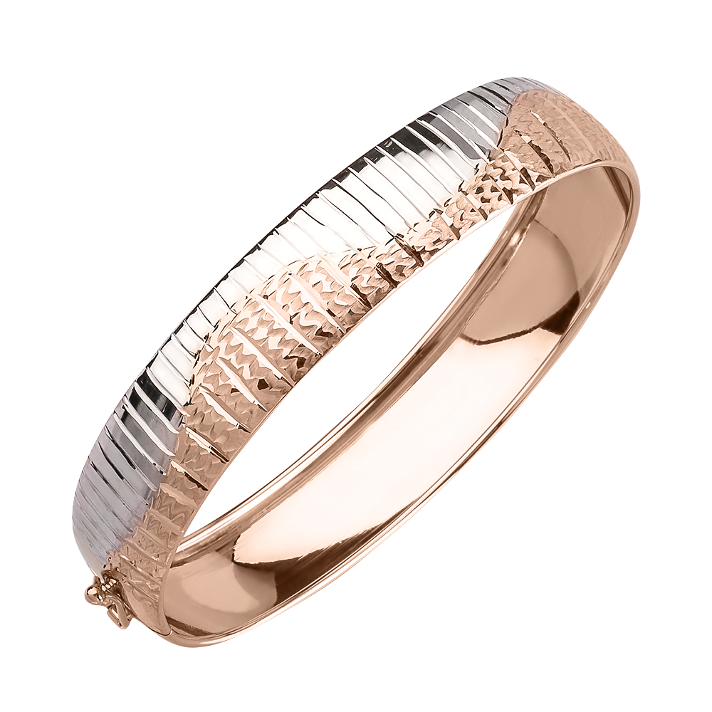 Браслет из комбинированного золота