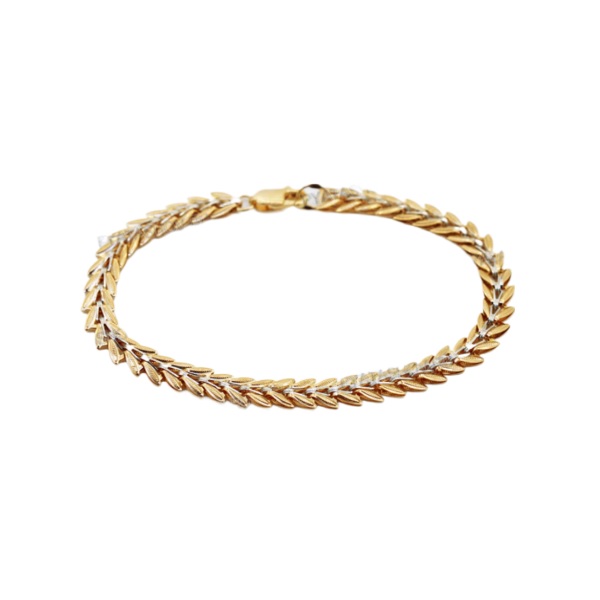 Браслет из комбинированного золота