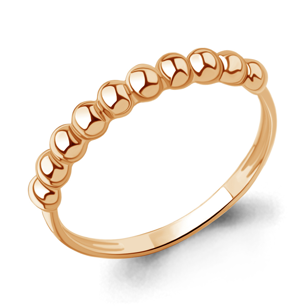 Кольцо из красного золота