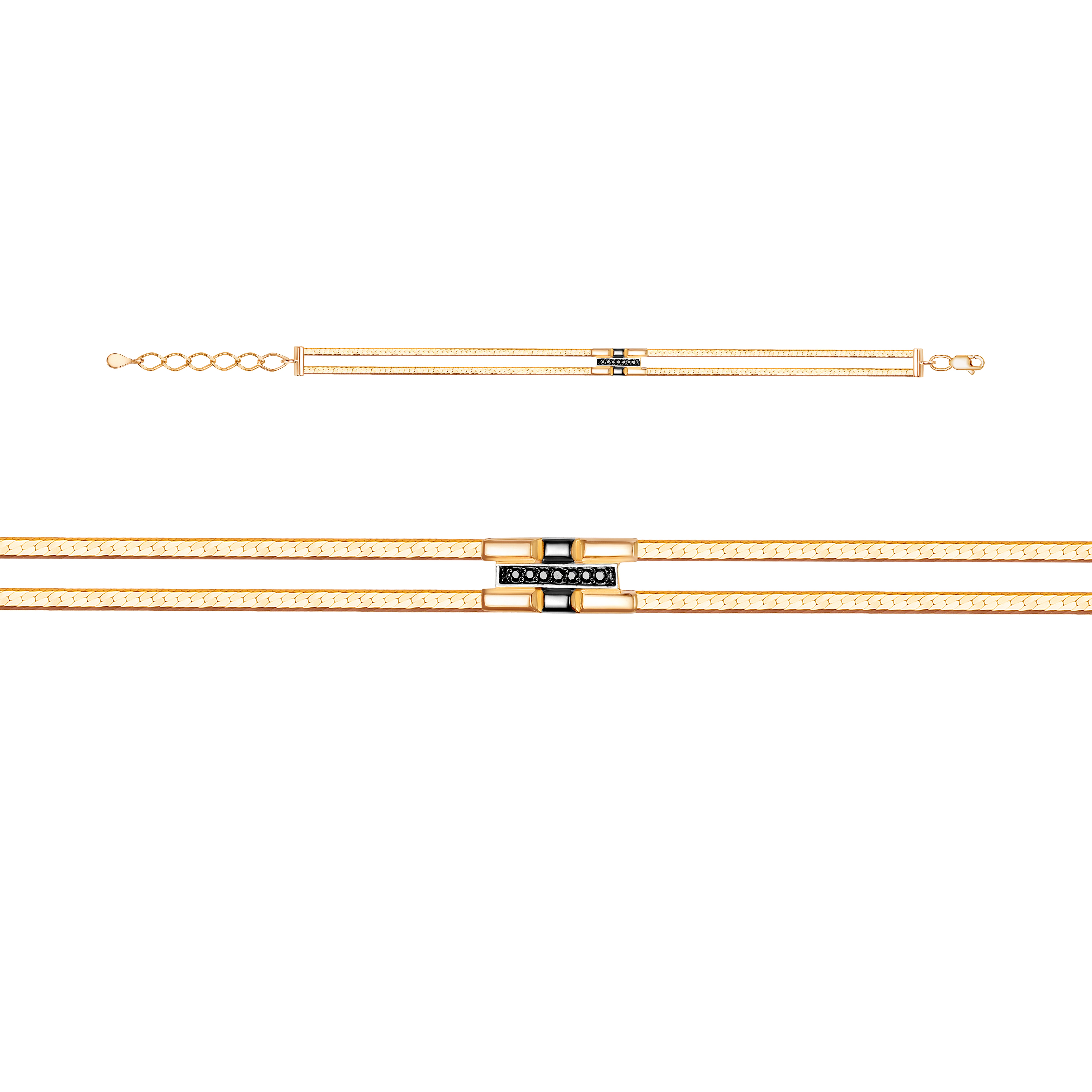 Браслет из золота с бриллиантами