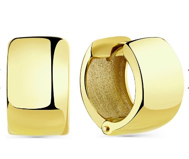 Серьги из желтого золота