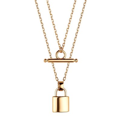 Колье из желтого золота