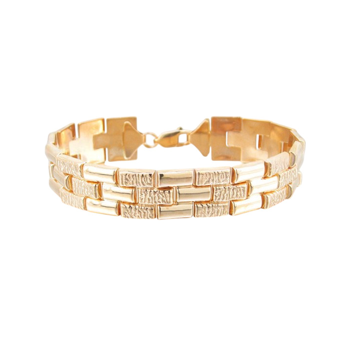 Браслет из красного золота