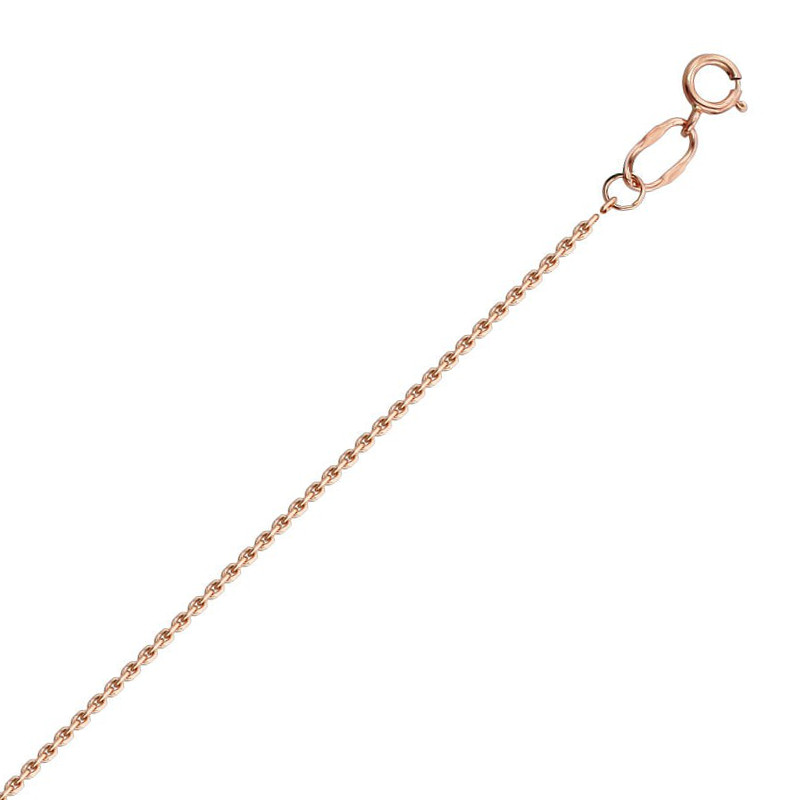 Цепь из красного золота 585, плетение «Якорь»