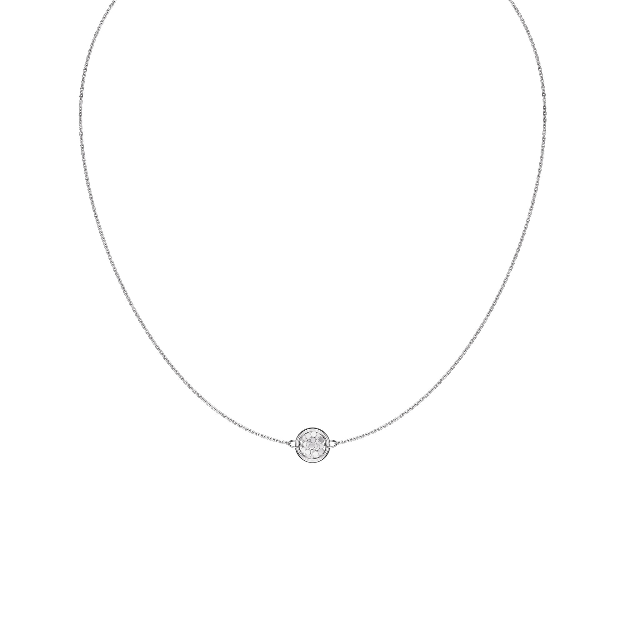 Колье из серебра