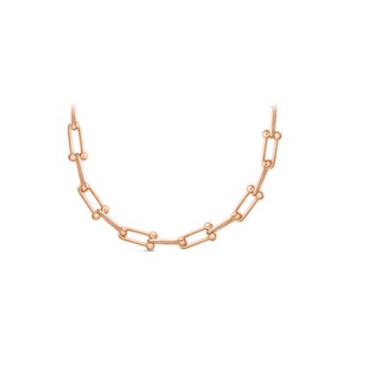 Колье из красного золота