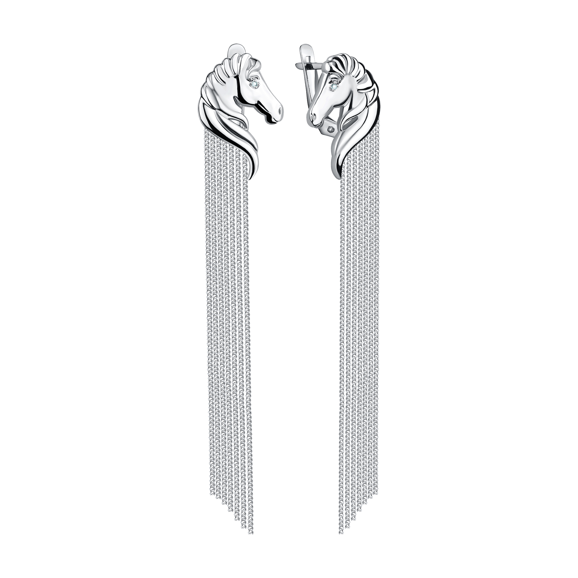 Серьги из серебра