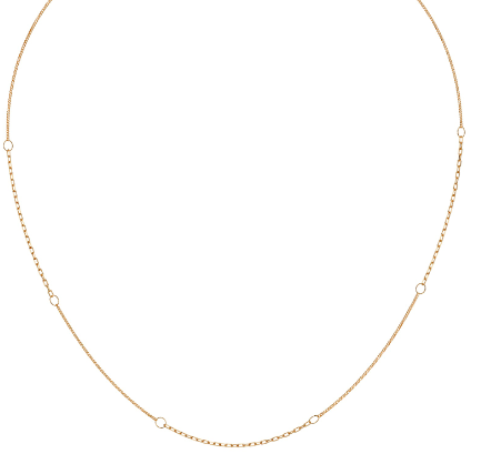 Колье из красного золота