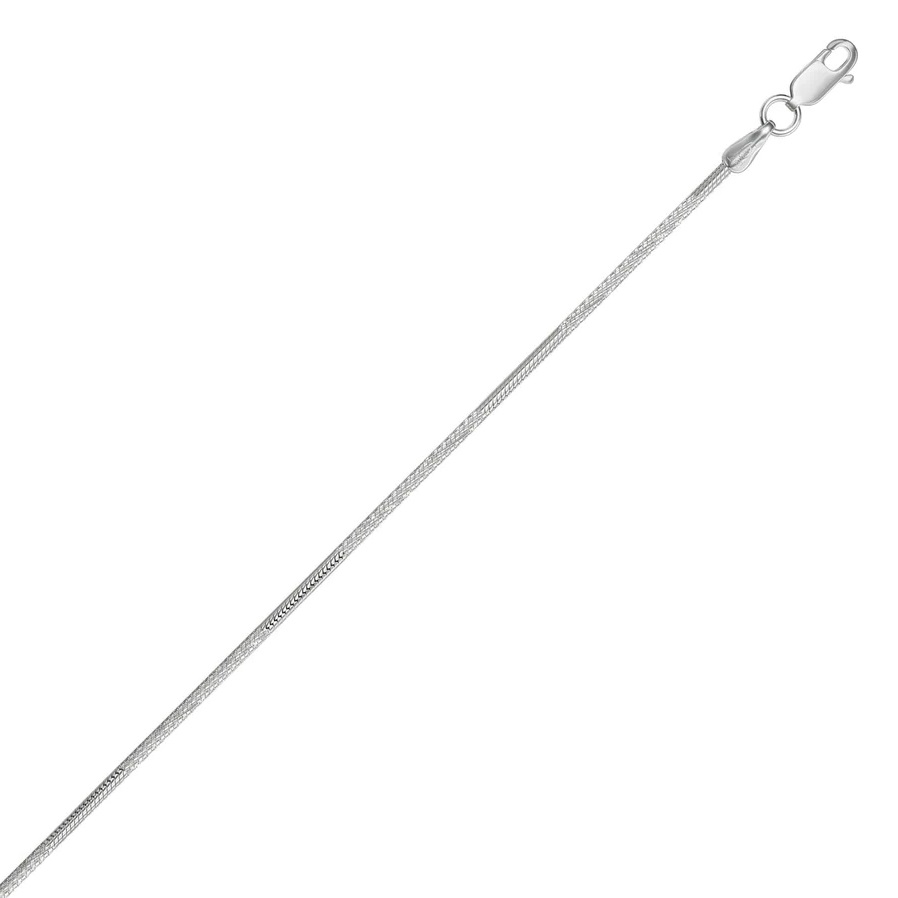 Цепь из серебра 925, плетение «Снейк»