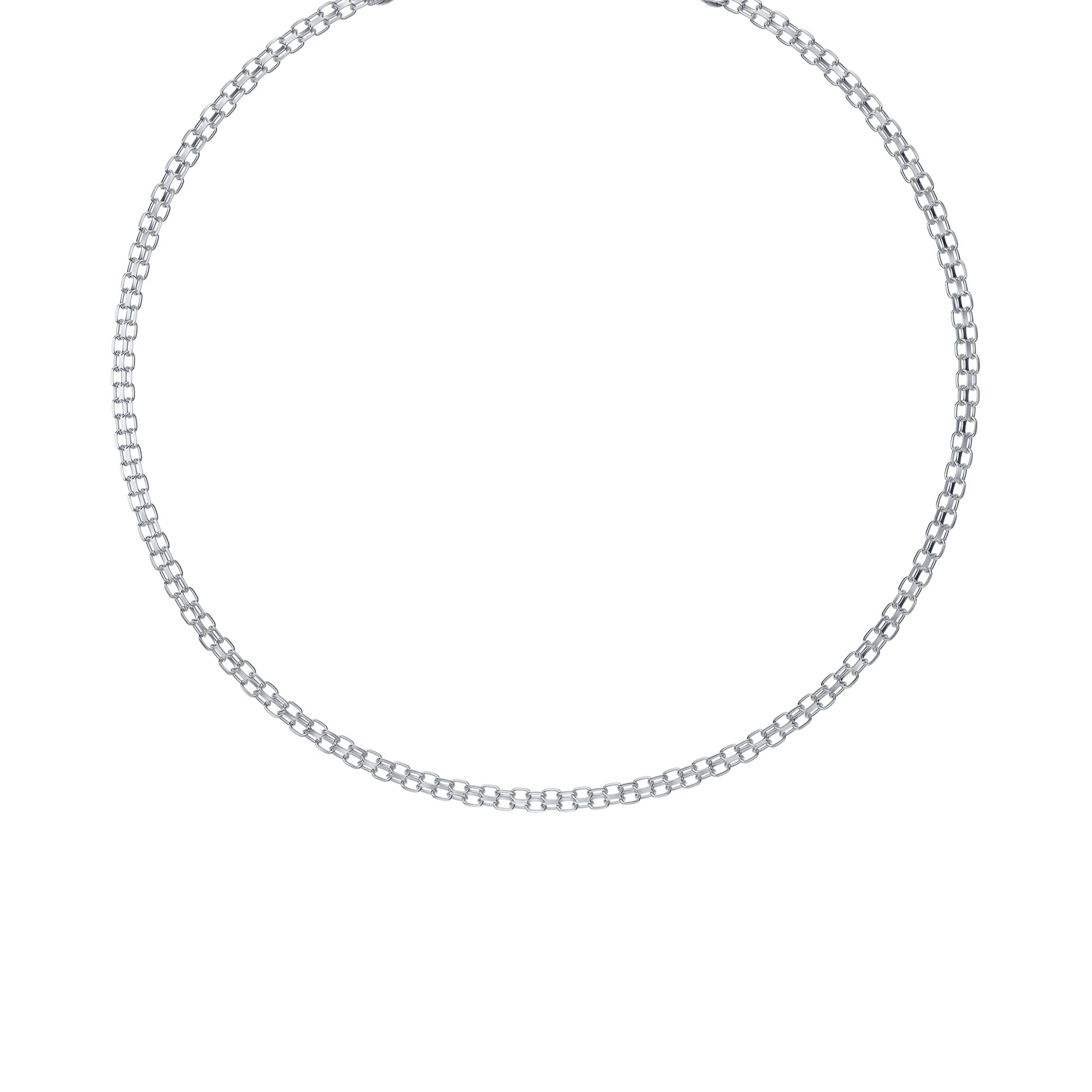 Колье-чокер из серебра