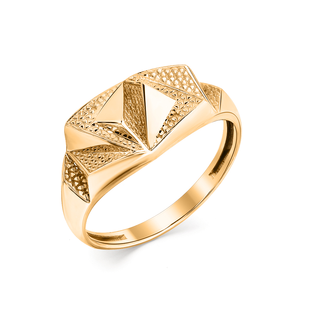 Кольцо из красного золота