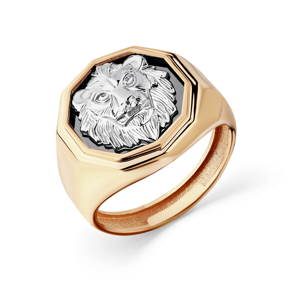 Печатка из красного золота