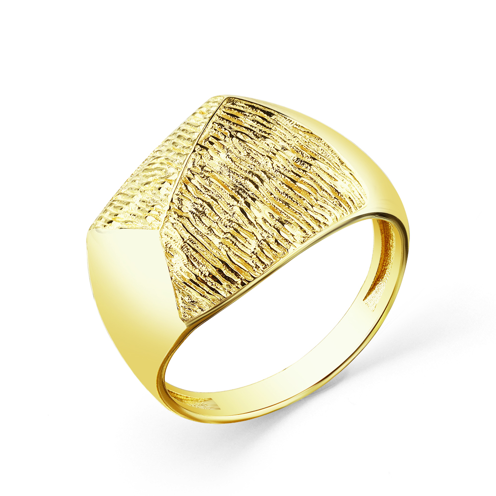 Кольцо из желтого золота