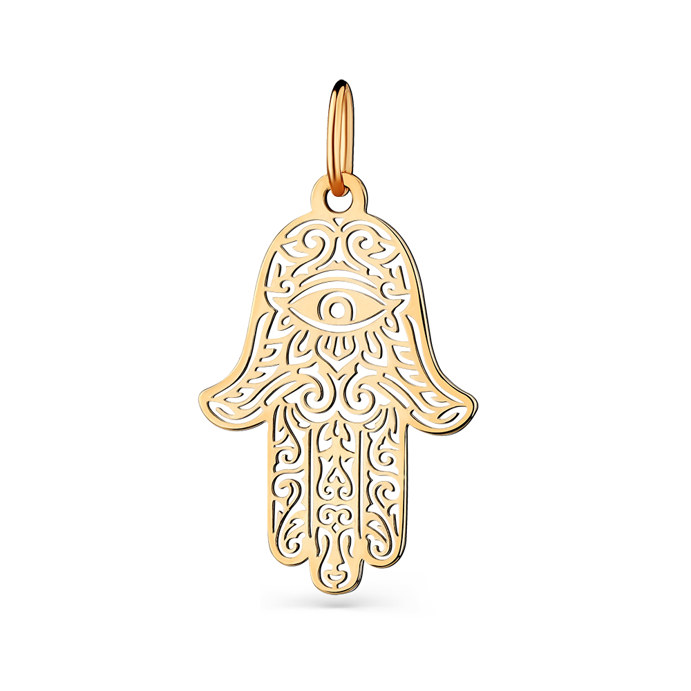 Подвеска из красного золота