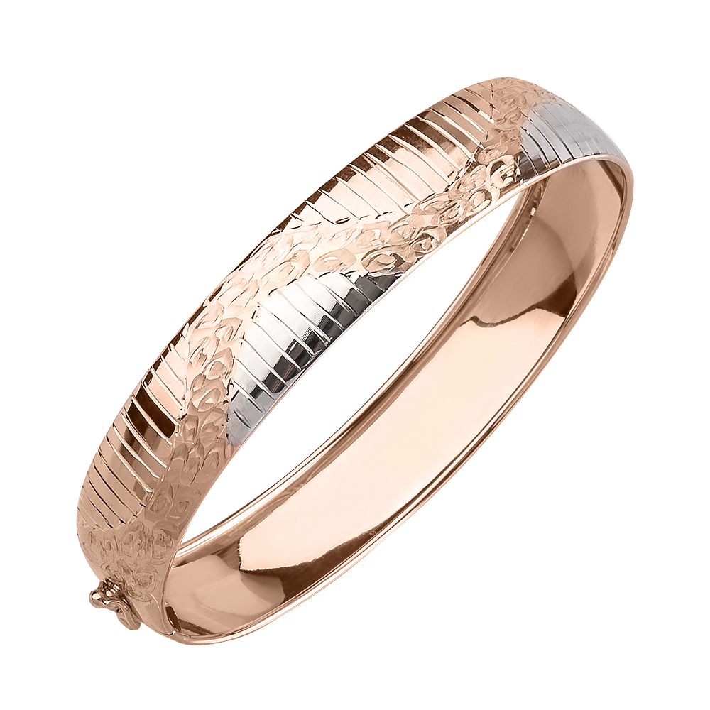 Браслет из комбинированного золота