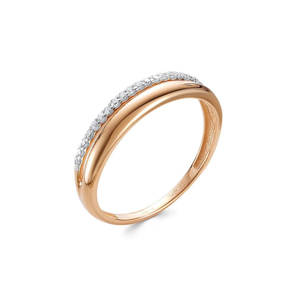 Кольцо из золота с бриллиантами