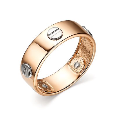 Кольцо из красного золота