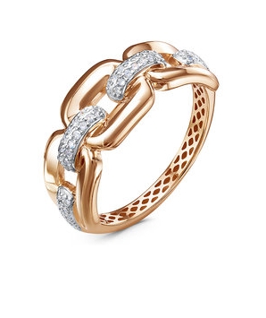 Кольцо из золота с бриллиантами