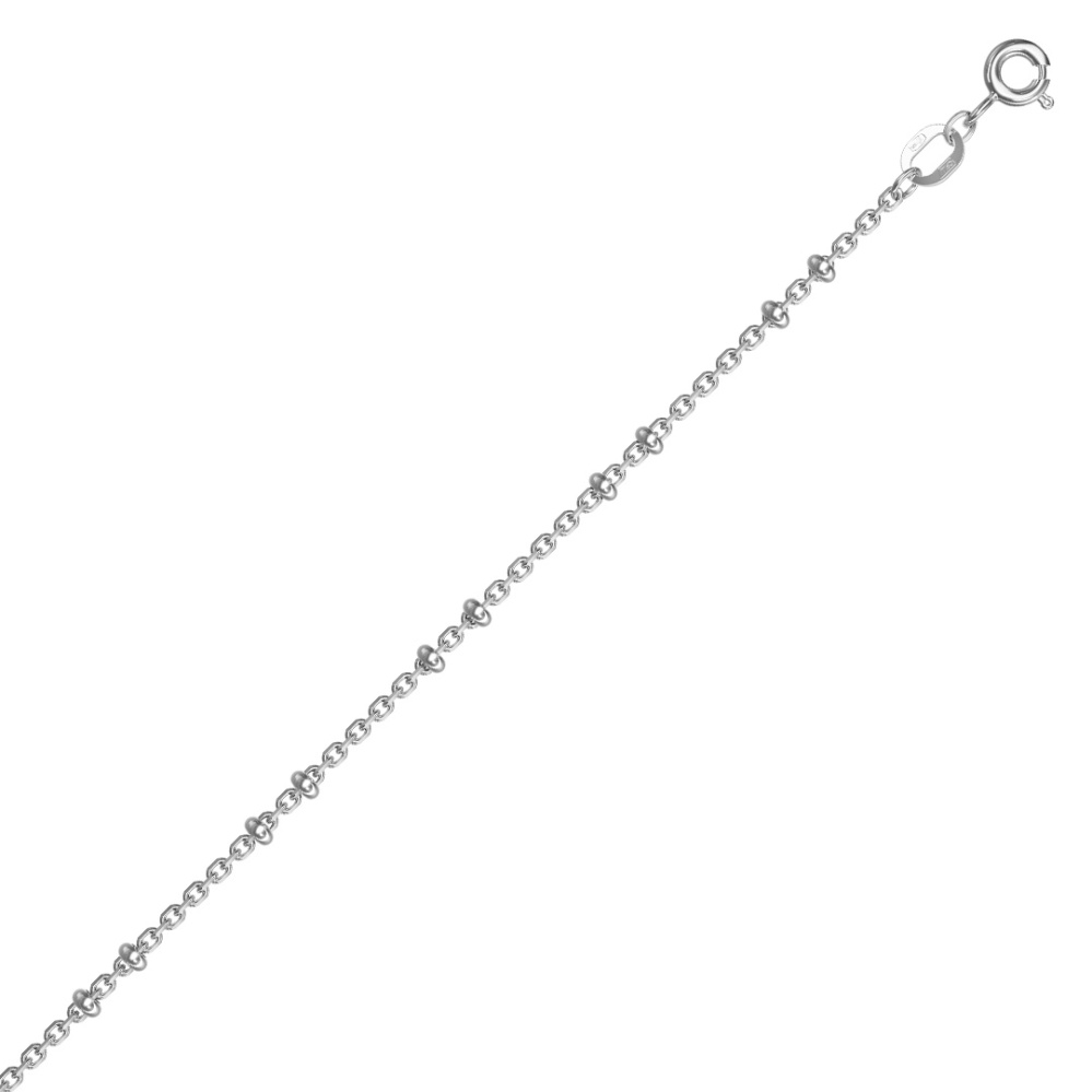 Браслет из серебра, плетение «Сатурна 1+1 на Гурмете»