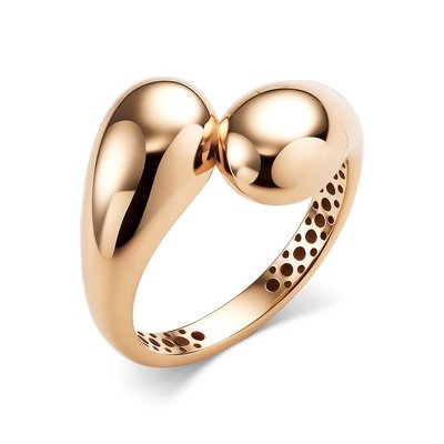 Кольцо из желтого золота