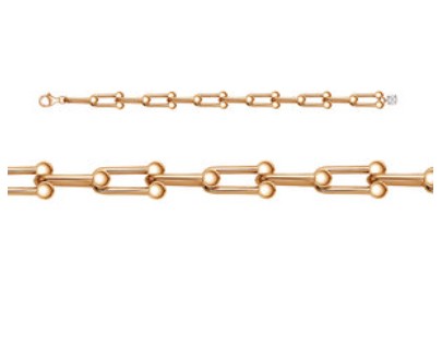 Браслет из красного золота