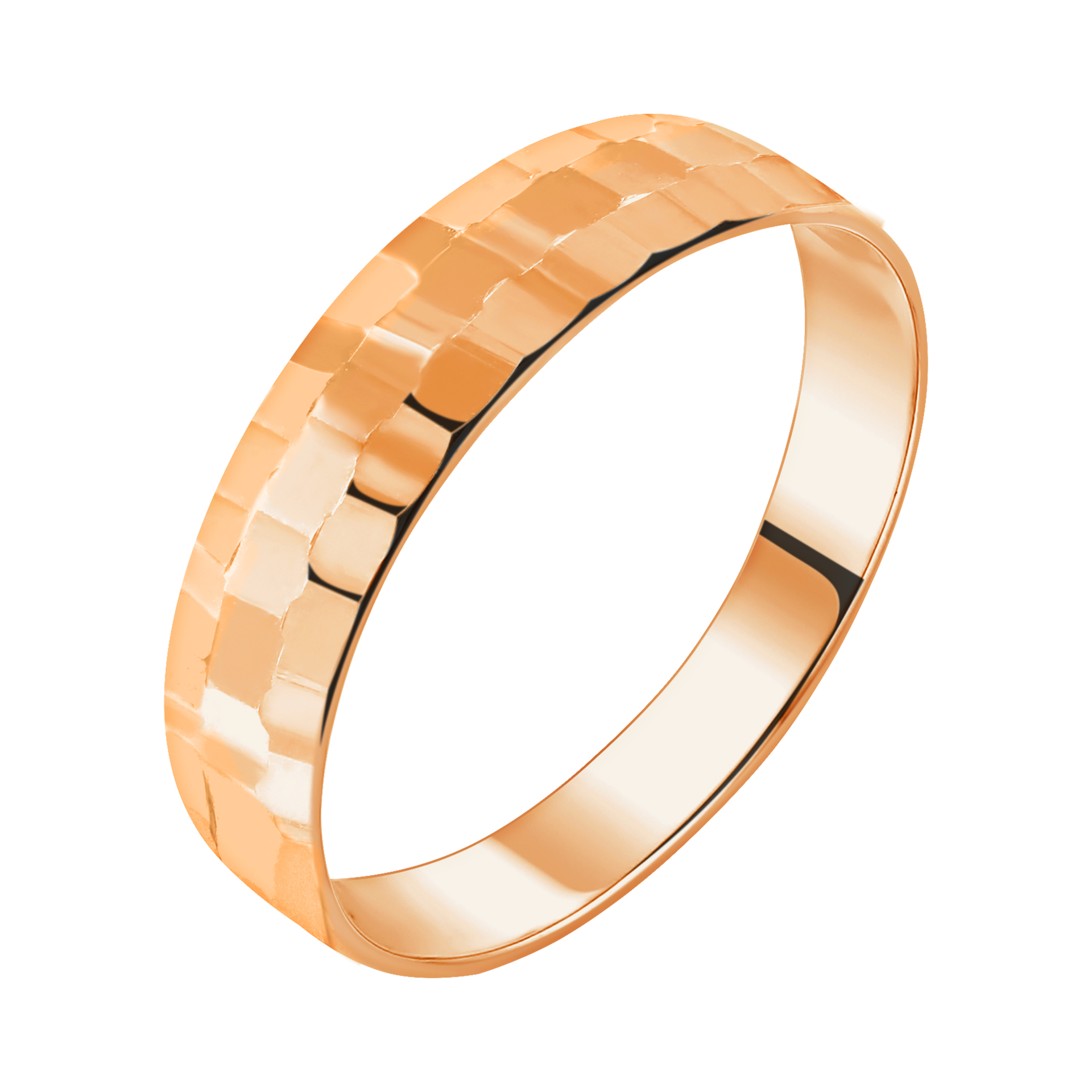 Кольцо из красного золота