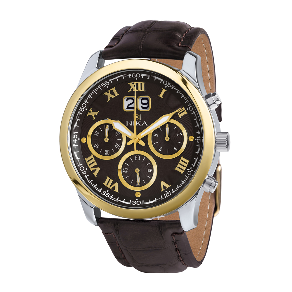 Часы мужские из комбинированного металла NIKA