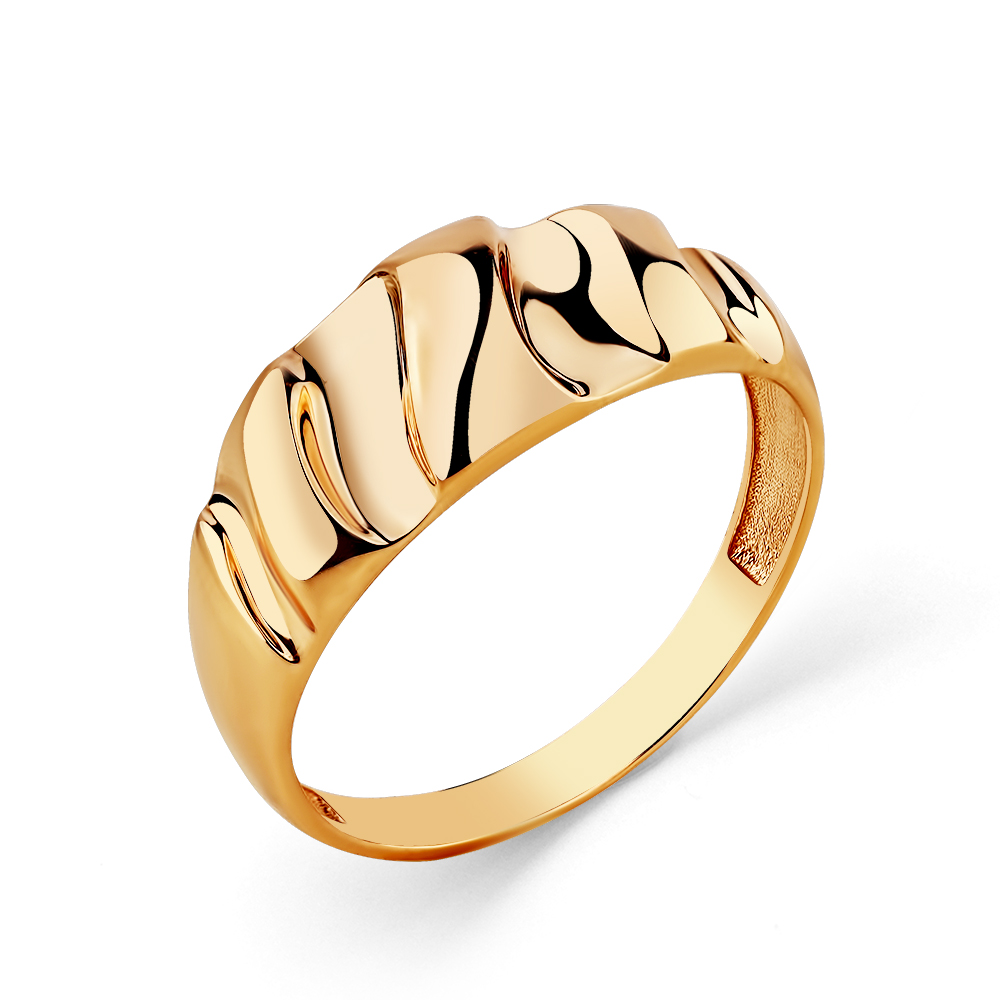 Кольцо из красного золота