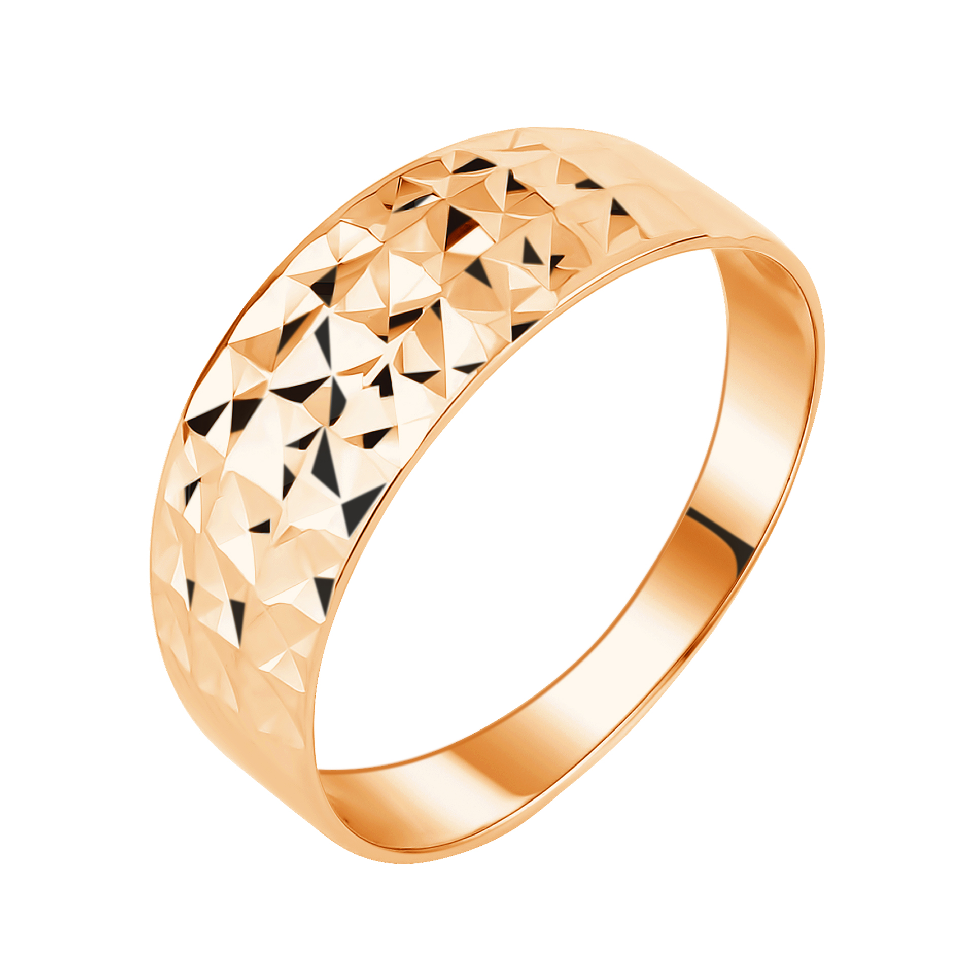 Кольцо из красного золота