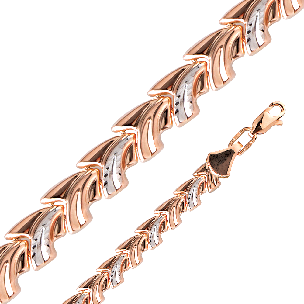 Браслет из красного золота