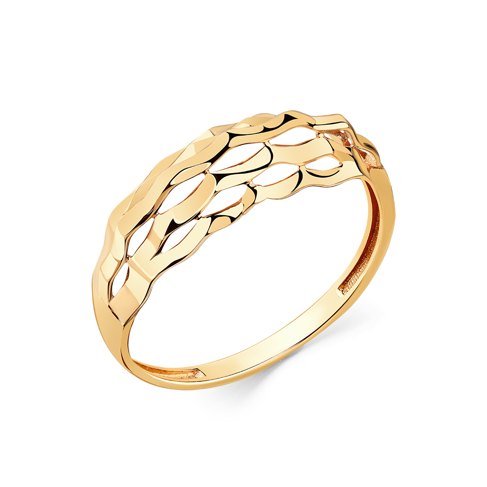 Кольцо из красного золота