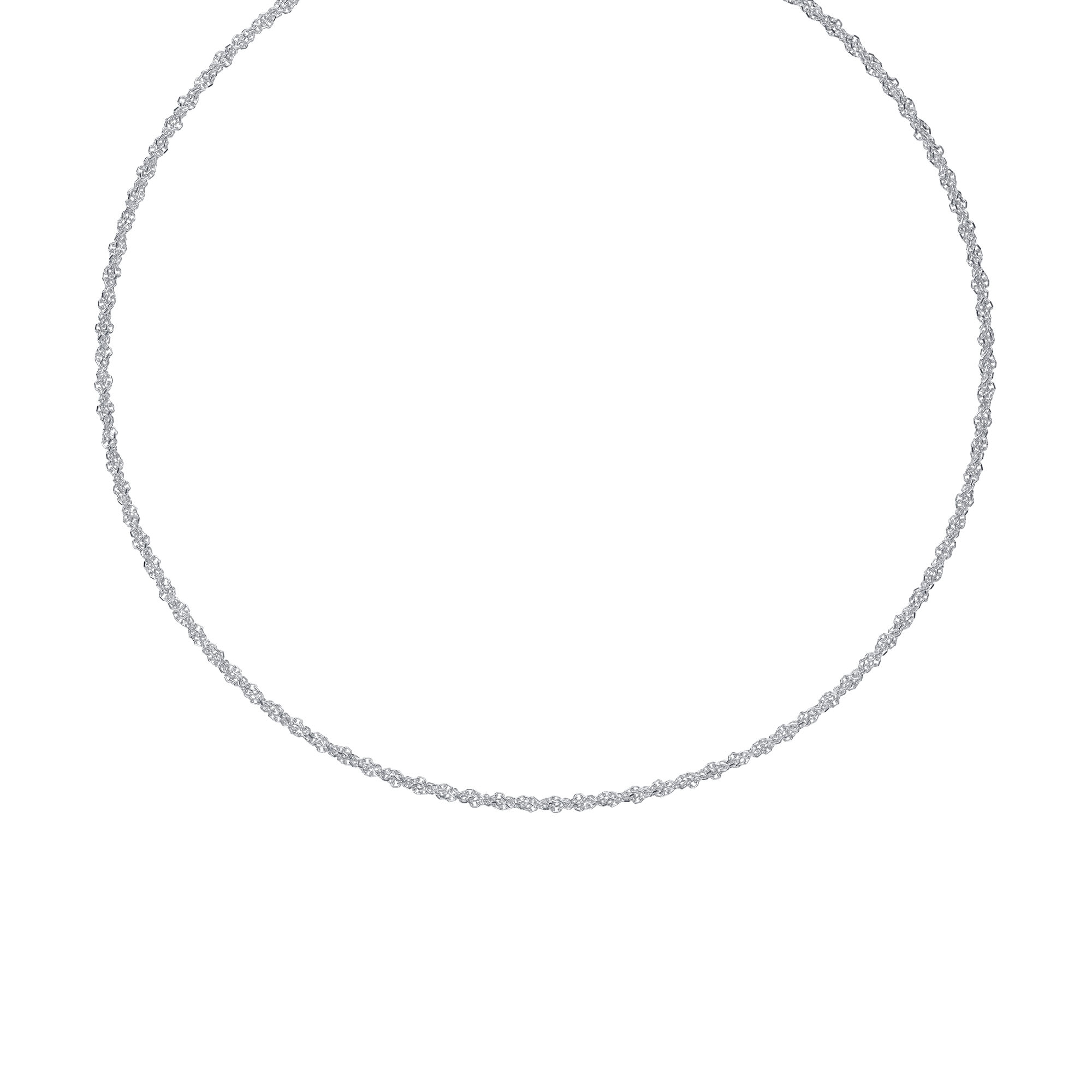 Колье-чокер из серебра