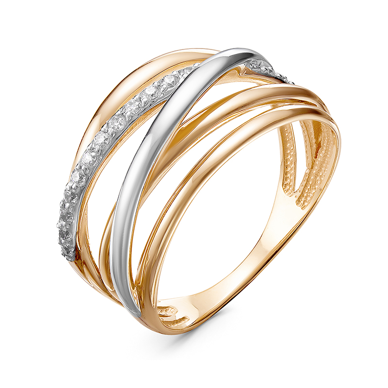 Кольцо из золота с бриллиантами