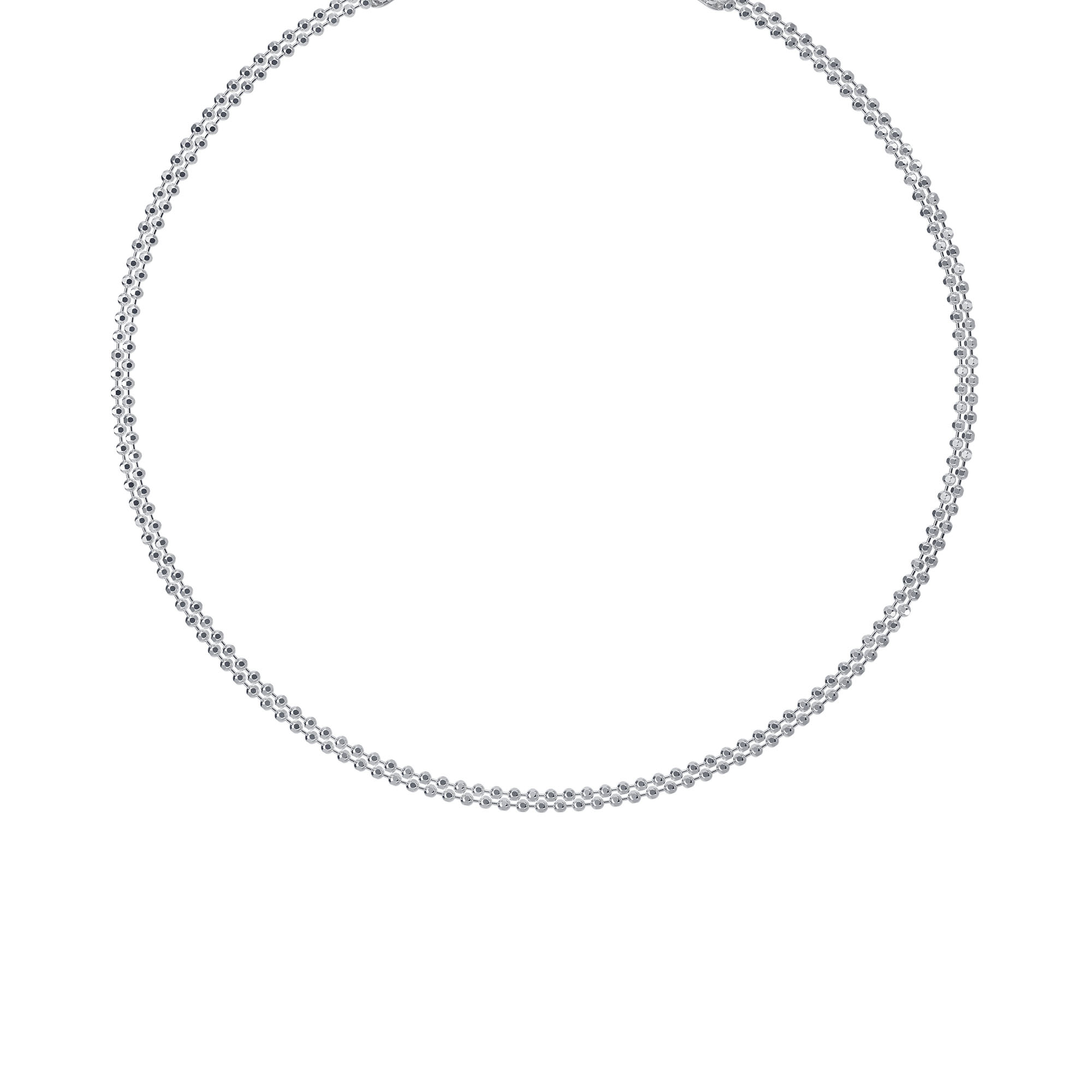 Колье-чокер из серебра