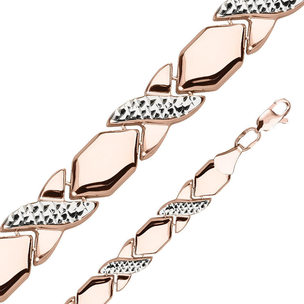 Браслет из красного золота