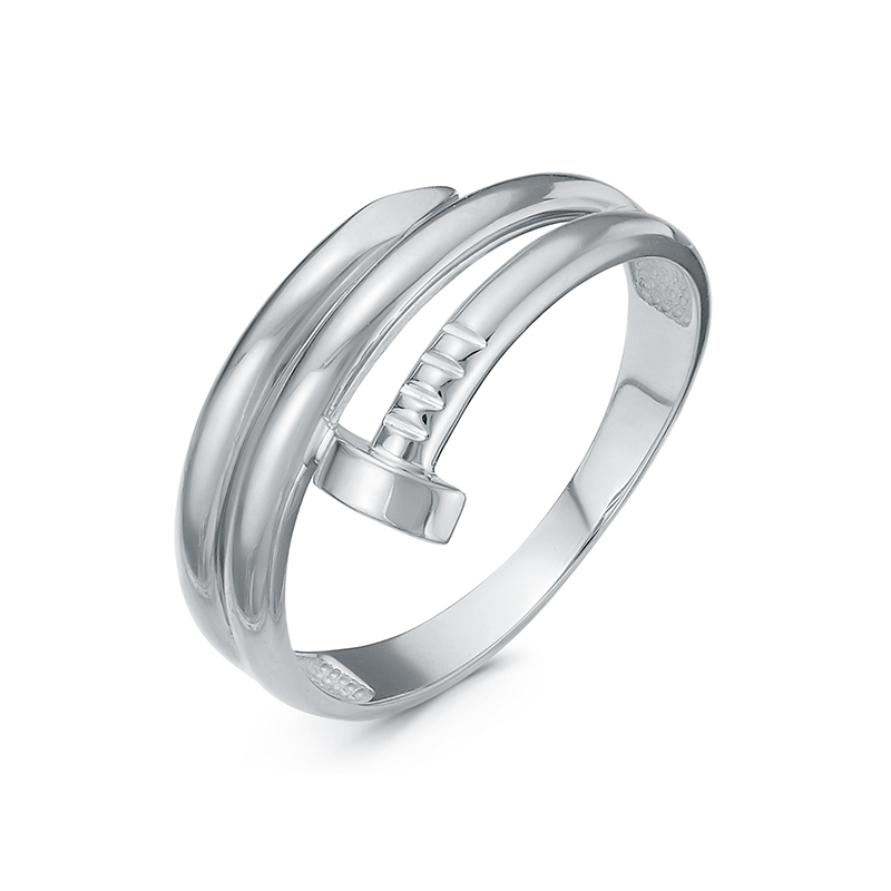 Кольцо из белого золота