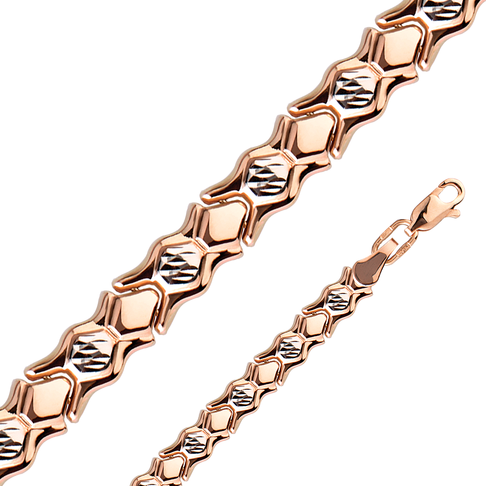 Браслет из золота с декором