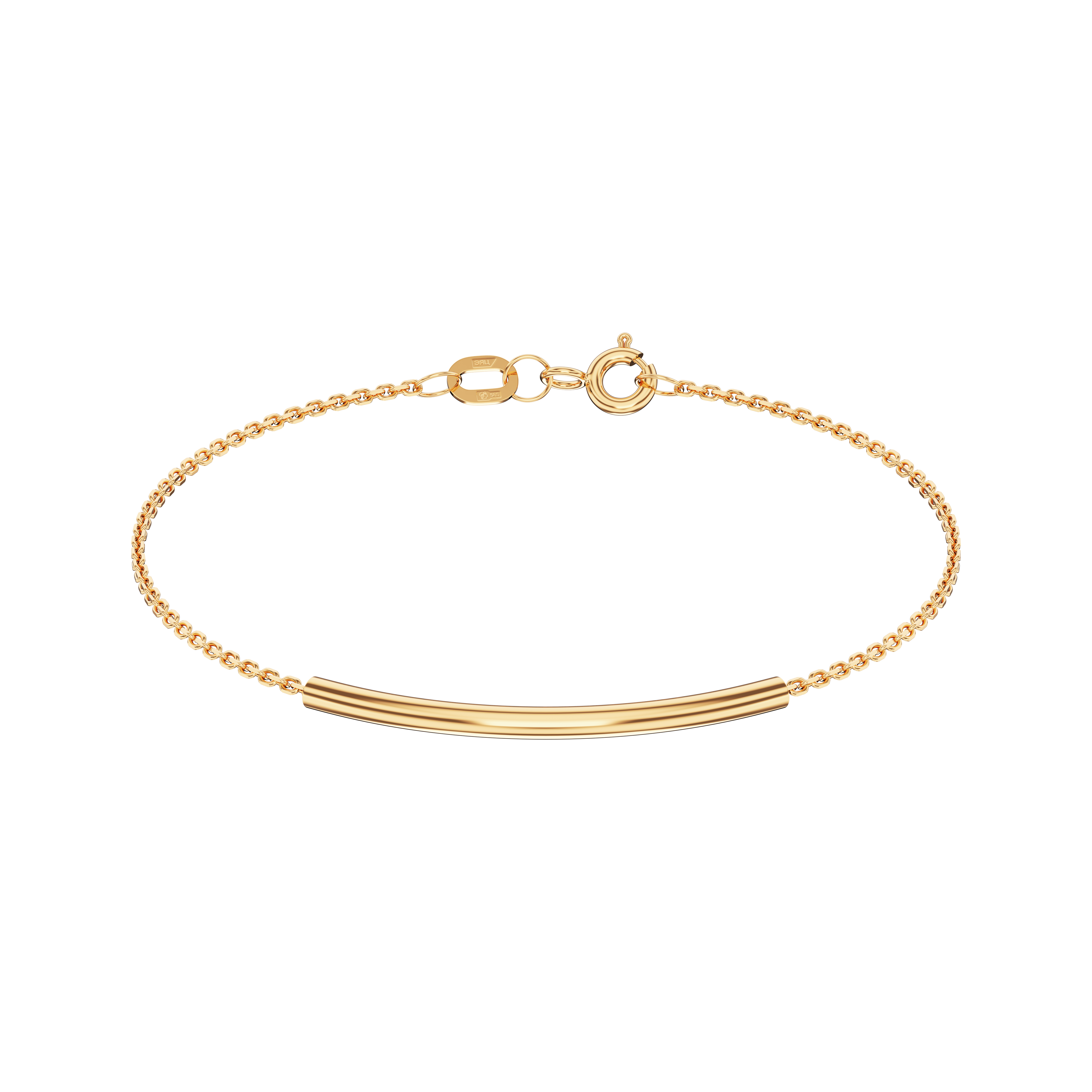 Колье из красного золота