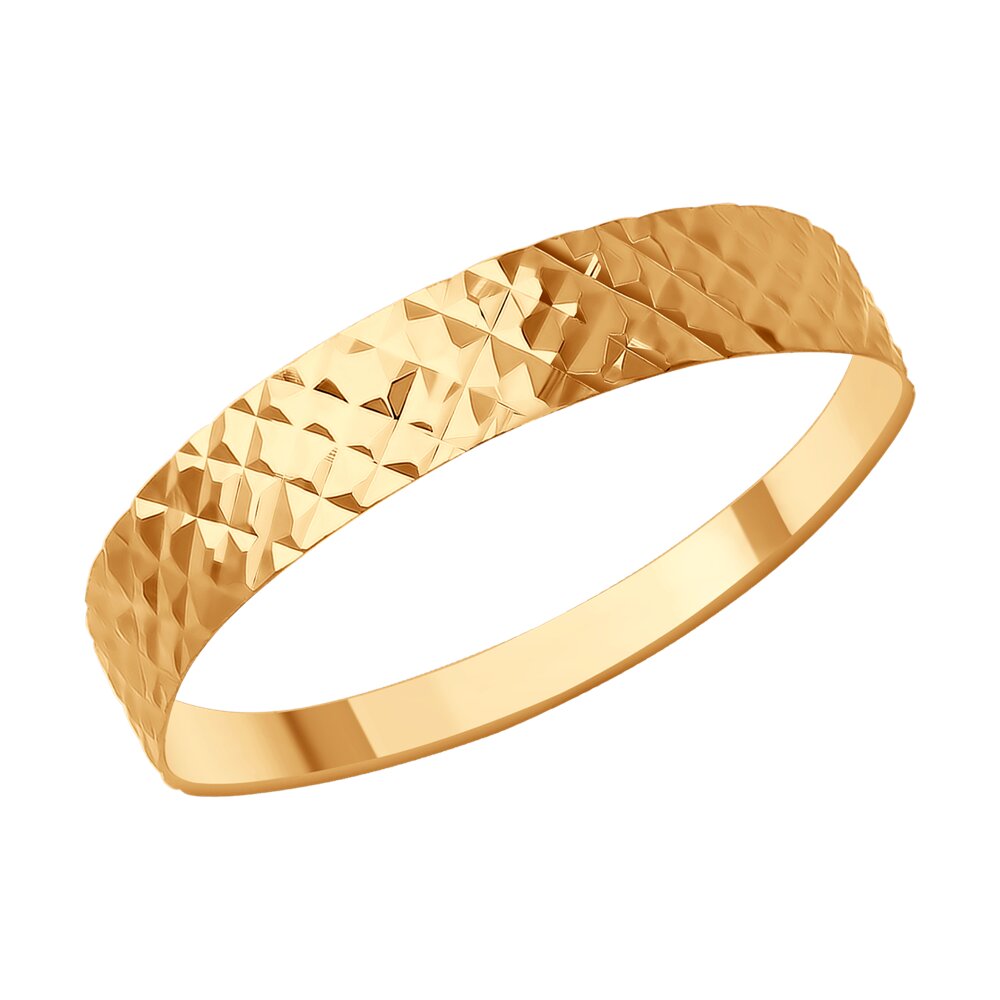 Кольцо из красного золота