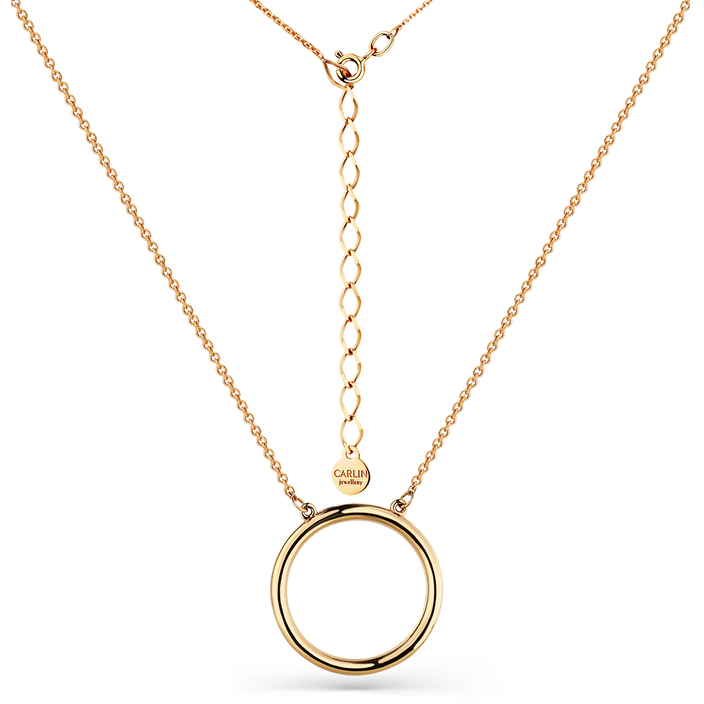 Колье из красного золота