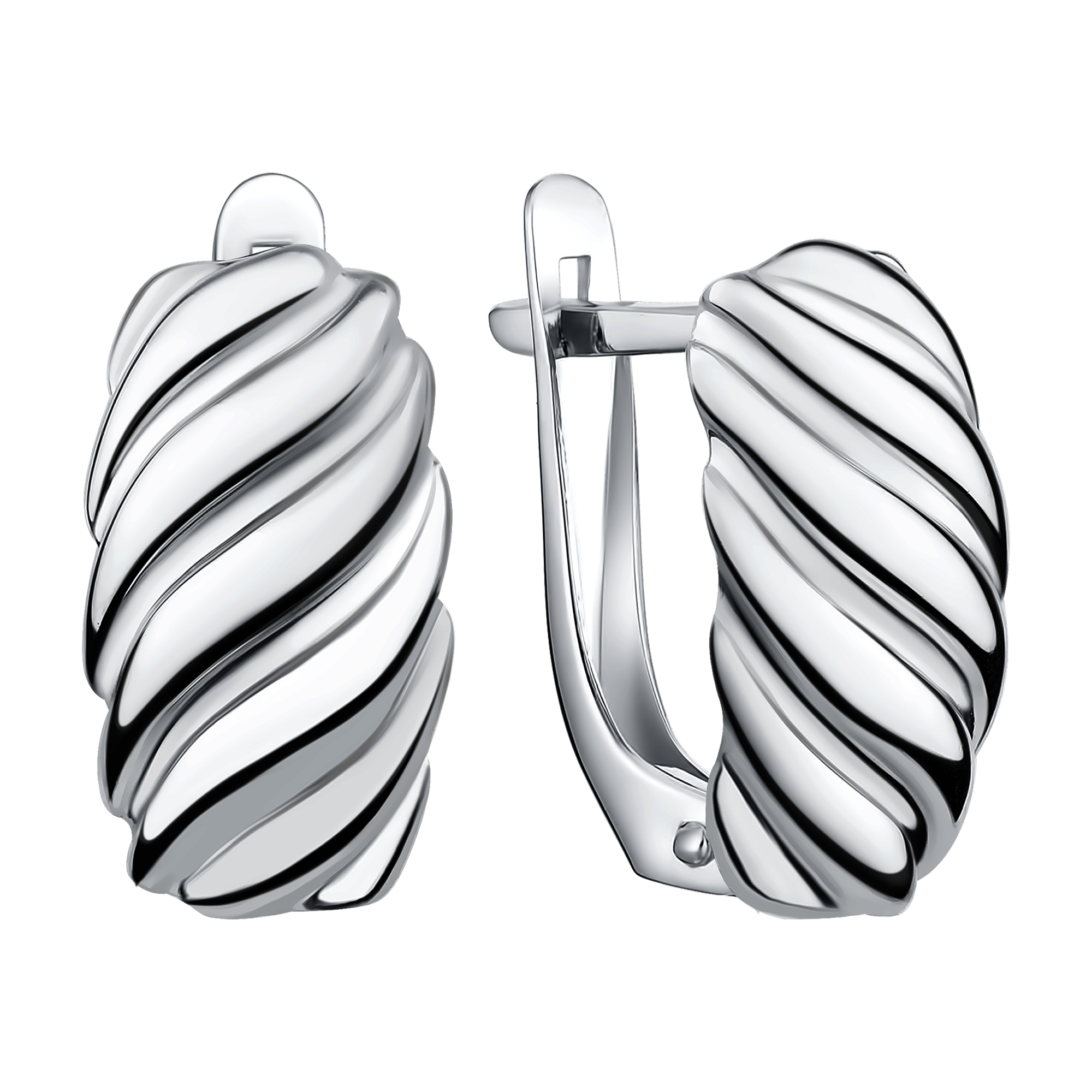 Серьги из серебра