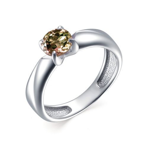 Кольцо из серебра с султанитом