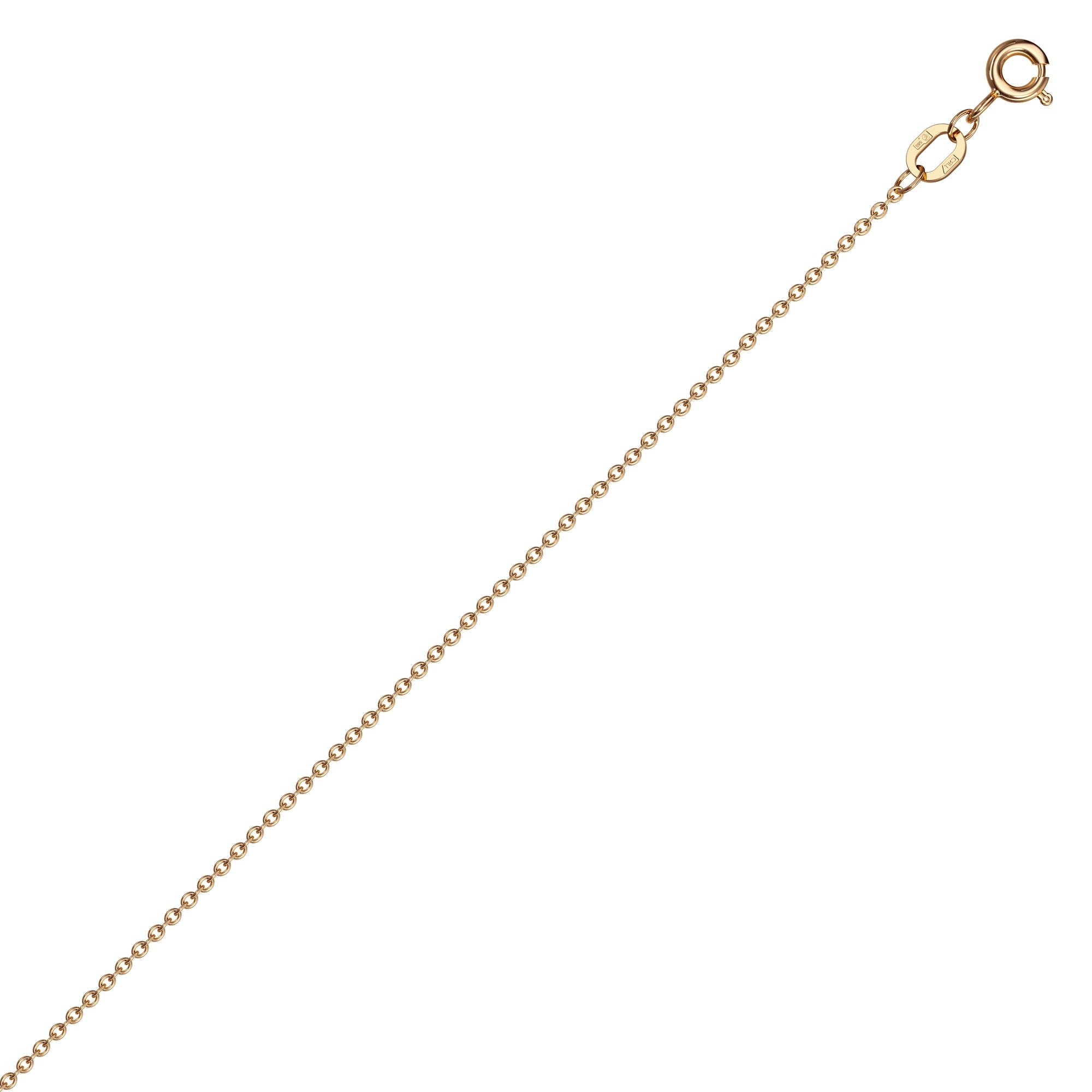 Цепь из красного золота 585, плетение «Якорь»