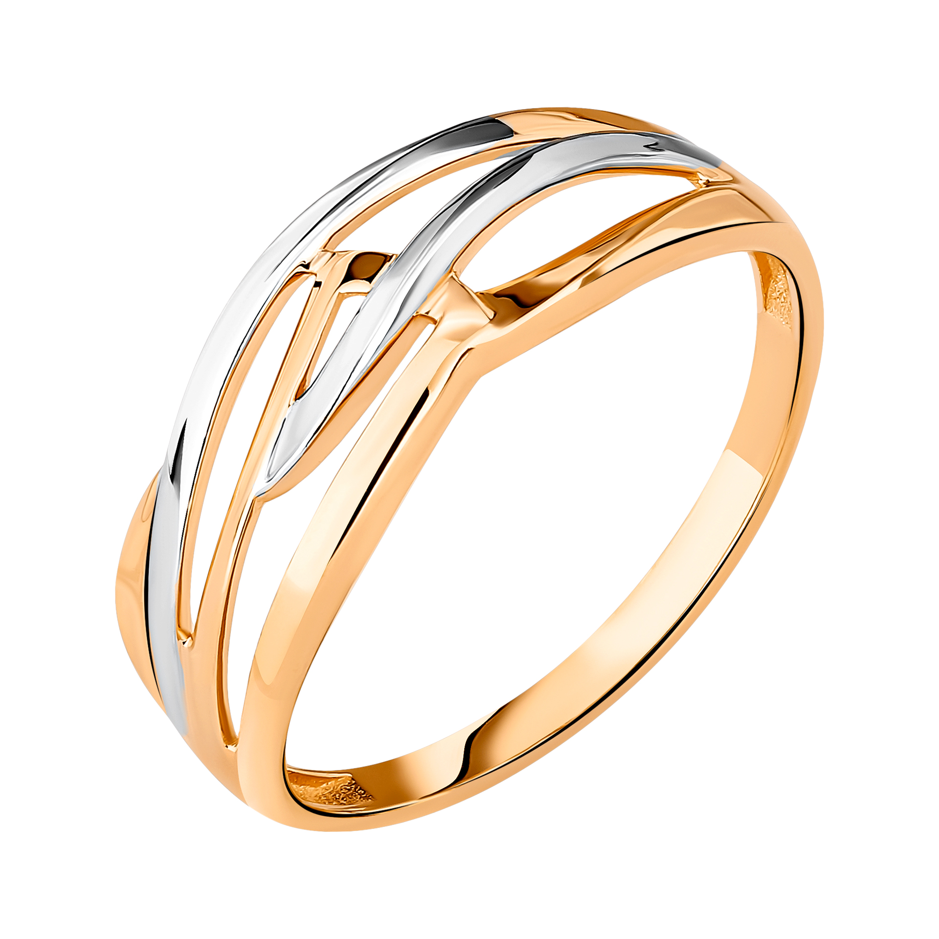 Кольцо из красного золота